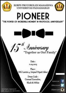 HUT KPM UNPAD 15